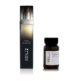 MitoQ Anti-Aging Serum & Anti-Oxidant Supplements Duo - Save 15%