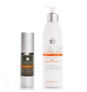 Truth Vitality Advanced Complex & Truth Vitality True Volume Shampoo Duo